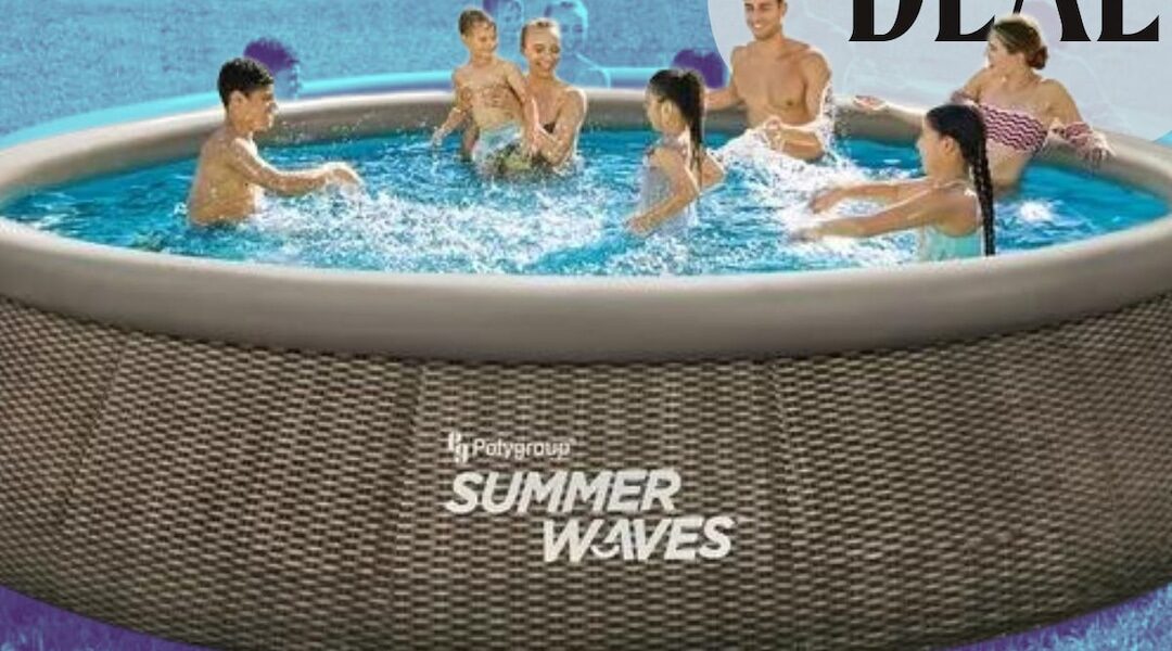 Snag This $199 Above Ground Pool for $88 & Get Those Pool Party Vibes