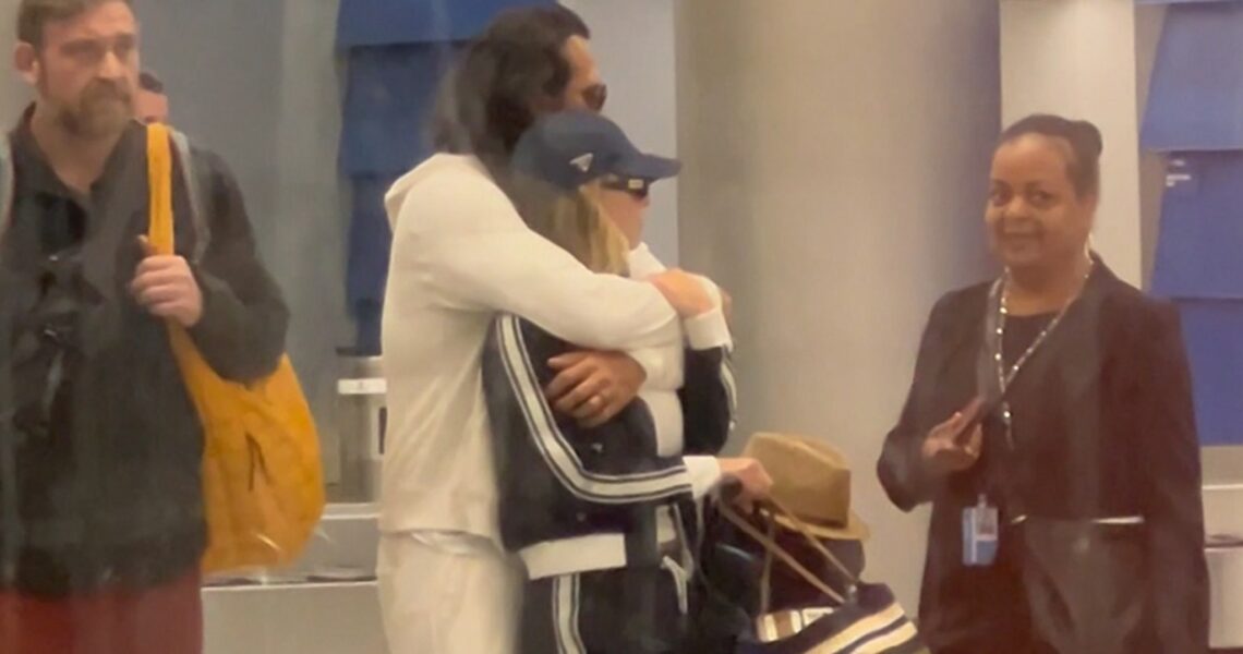Sydney Sweeney Shows Off PDA with Fiancé While Picking Up Bags at LAX