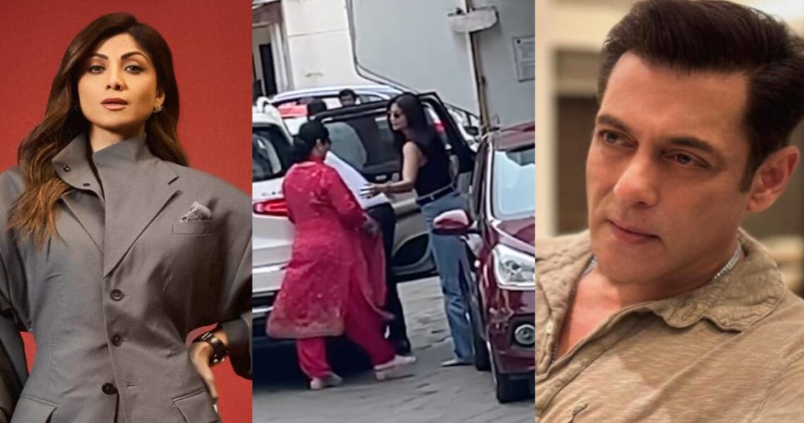 WATCH: Shilpa Shetty arrives with mom at Salman Khan’s house days after the firing incident