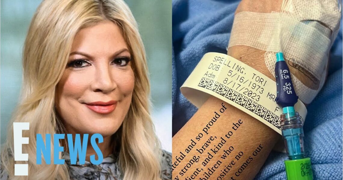 Tori Spelling Reveals That She’s Been Hospitalized for Multiple Days | E! News