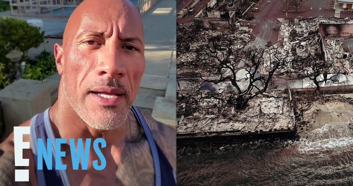 Dwayne ‘The Rock’ Johnson “Heartbroken” Over Maui Wildfires | E! News