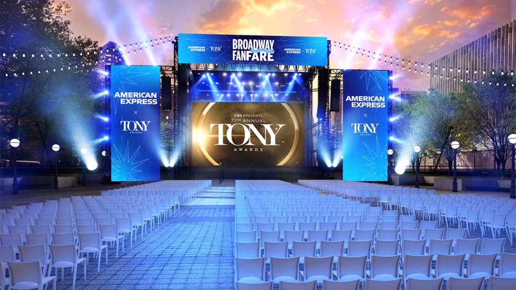 American Express to Host Free, Outdoor Tony Awards Simulcast
