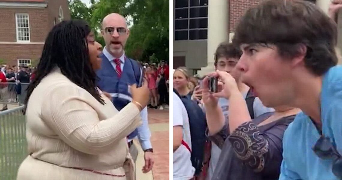 Black Protester Called ‘Lizzo’ By White Guys, Receives Monkey Taunts