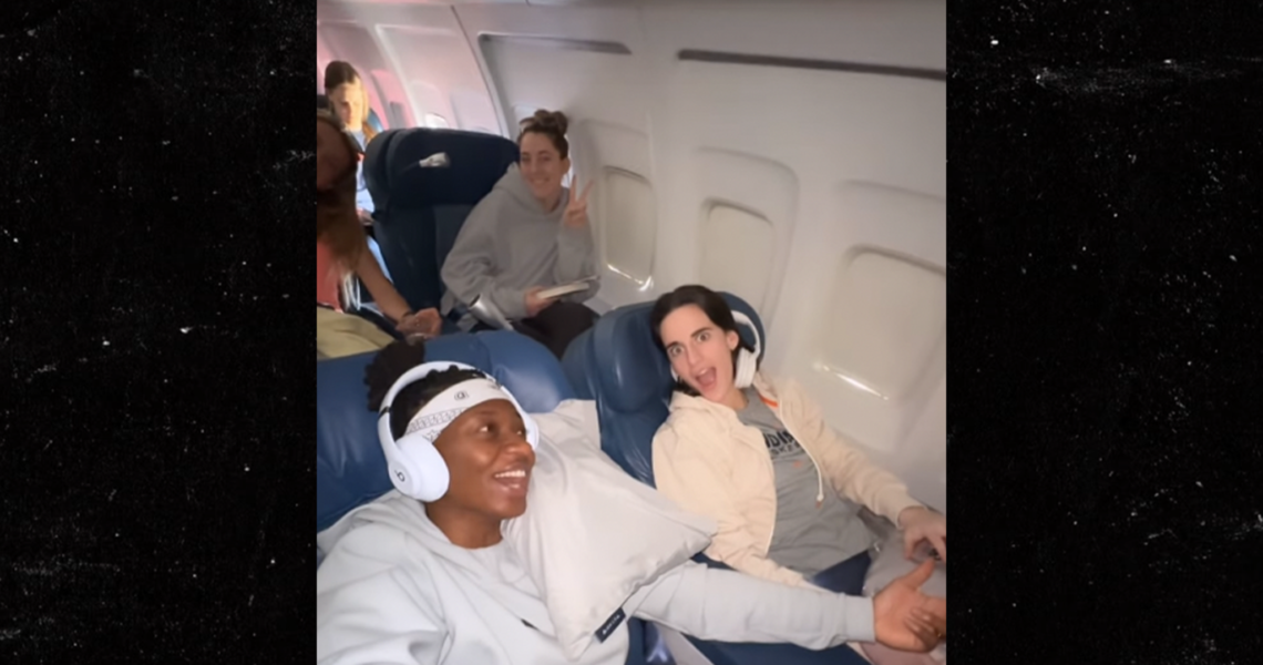 Caitlin Clark, Indiana Fever Hyped Flying Charter Plane For CT Sun Game, ‘This Nice!’