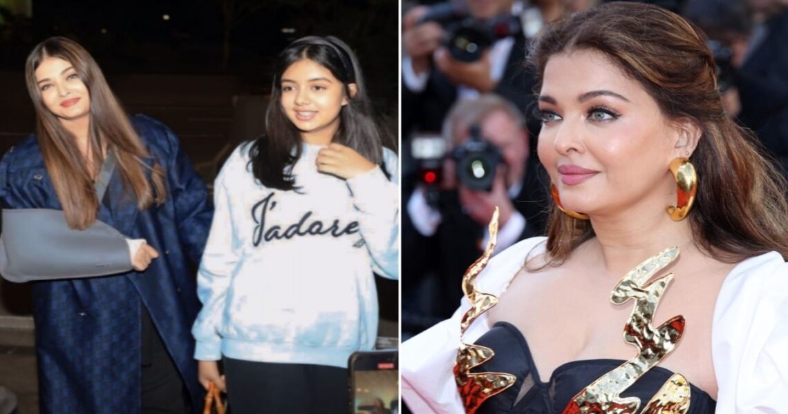 Cannes 2024: Aishwarya Rai Bachchan makes heads turn with her charm but did you spot her daughter Aaradhya acing casual look?