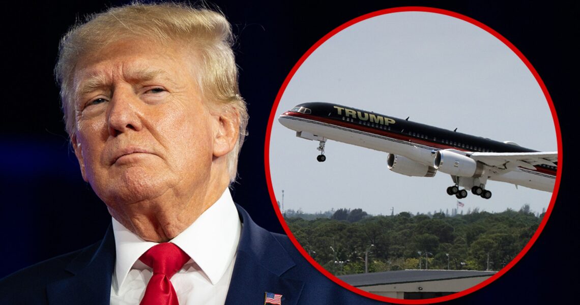 Donald Trump’s Famous Jet Reportedly Clips Parked Aircraft at Florida Airport