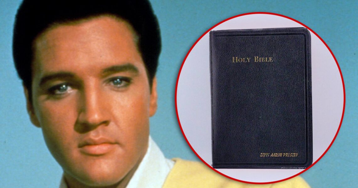 Elvis Presley’s Nightstand Bible From Graceland Up For Auction