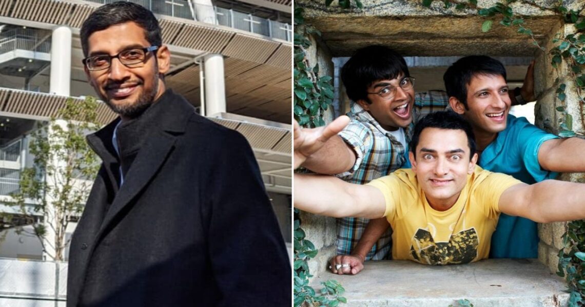 Google CEO Sundar Pichai makes reference to iconic scene from Aamir Khan, Rajkumar Hirani’s film 3 Idiots