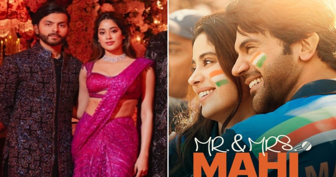 Janhvi Kapoor’s Mr & Mrs Mahi trailer gets big love from rumored beau Shikhar Pahariya