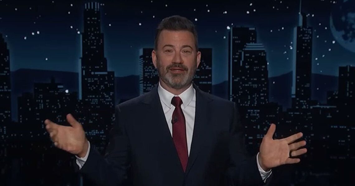 Jimmy Kimmel Calls Travis Kelce Taylor Swift’s ‘Broke BF’ After NFL Contract