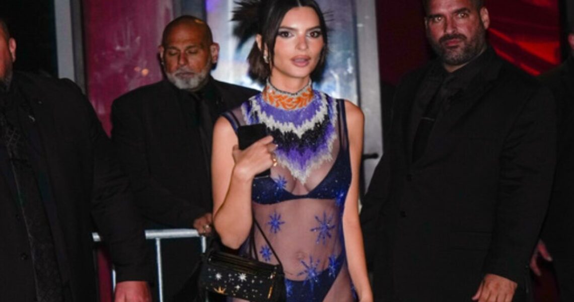 Met Gala 2024: Emily Ratajkowski Rocks Yet Another Sheer Dress At The After-Party; DEETS