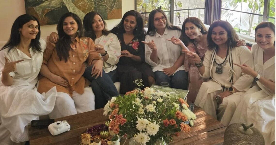 PICS: Heeramandi’s Richa Chadha joins Konkona Sen Sharma, Shabana Azmi, Dia Mirza and others for fun girls’ gathering