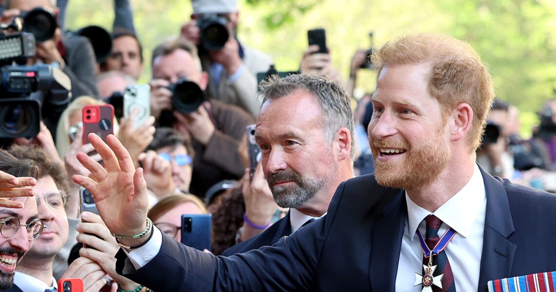 Prince Harry Showered with Love from Public During Dueling Event with Charles