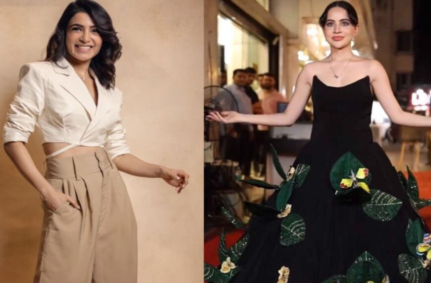 Samantha Ruth Prabhu REACTS to Uorfi Javed’s magical butterfly outfit