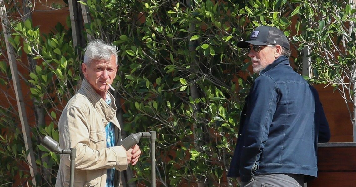 Sean Penn Hangs Out with Hunter Biden in Malibu Amid New Documentary