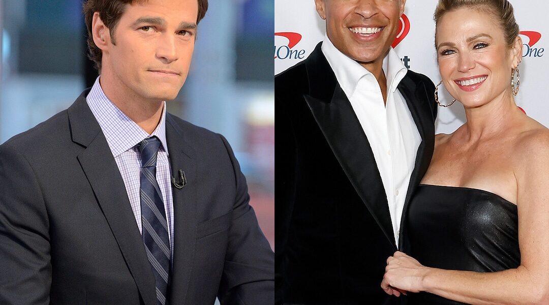 T.J. Holmes & Amy Robach React to Rob Marciano’s GMA Exit