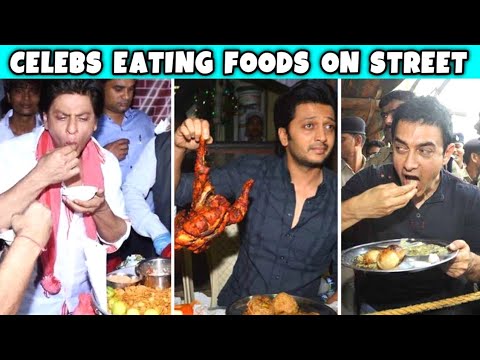 Bollywood Celebrities Eating Foods On Streets | Celebs Eating Junk Foods In Public