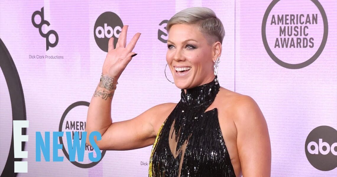 Pink Posts Nude Photo of Herself Showering Outdoors on Instagram | E! News