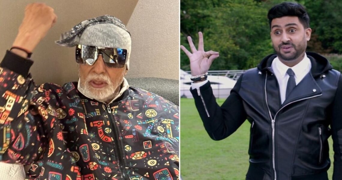 Amitabh Bachchan jumps in joy, congratulates Abhishek Bachchan as Housefull 3 turns 8: ‘You be the best’