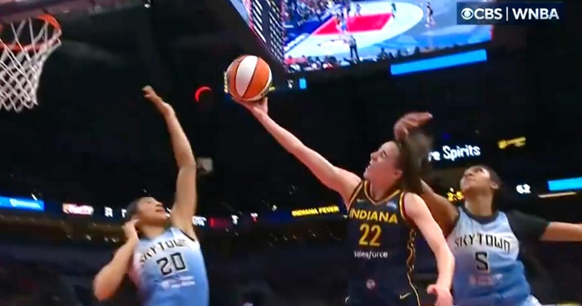 Angel Reese Clubs Caitlin Clark in the Head, Charged with Flagrant Foul