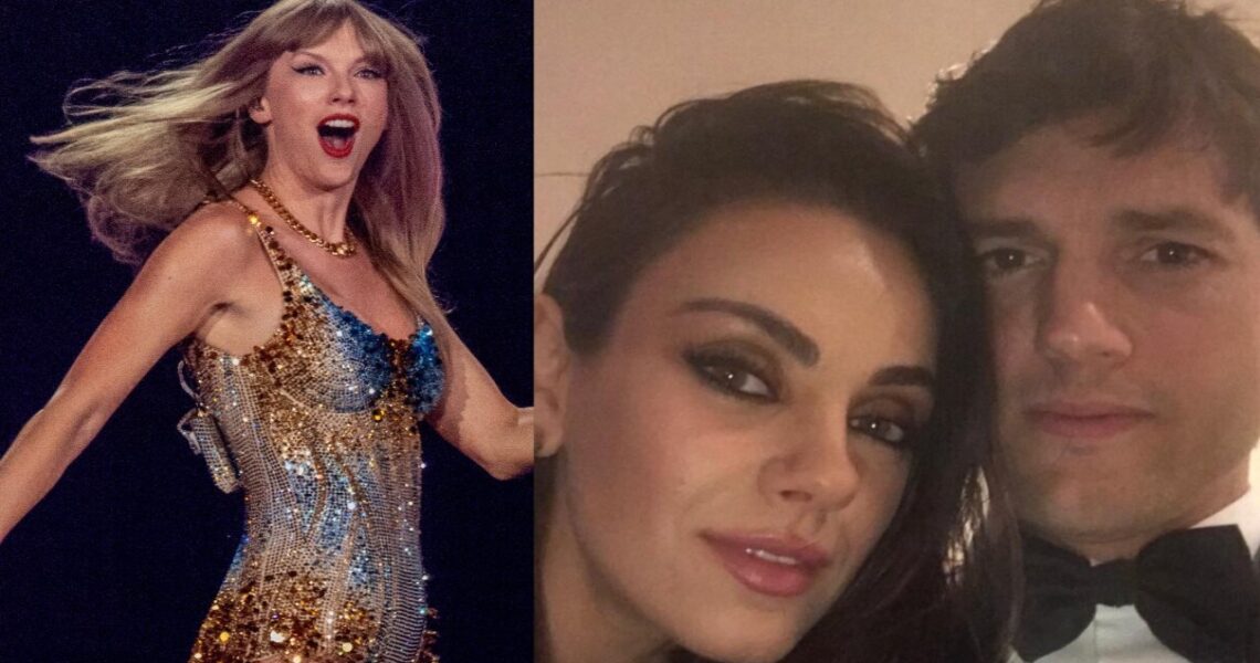 Ashton Kutcher And Mila Kunis Enjoy A ‘Love Story’ Moment At Taylor Swift’s Eras Tour Show; Fans React