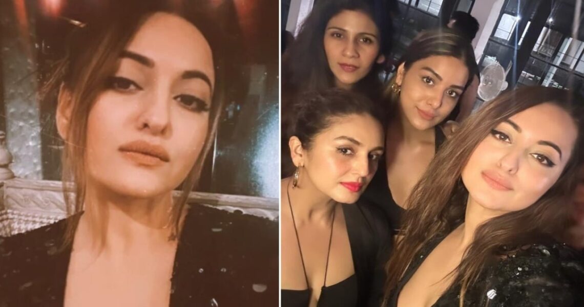 Bride-to-be Sonakshi Sinha glows in new PICS, parties with Huma Qureshi days before wedding with Zaheer Iqbal
