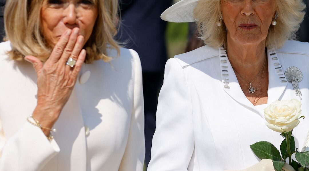 Brigitte Macron Breaks Royal Protocol During Queen Camilla Meeting