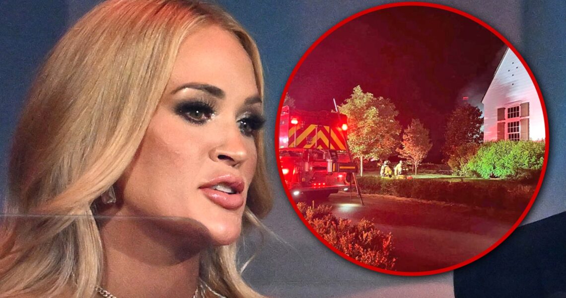 Carrie Underwood & Family Unharmed After House Fire on Father’s Day