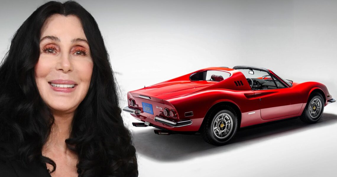 Cher’s 1972 Ferrari 246 Dino GTS Sells for a Fortune at Auction