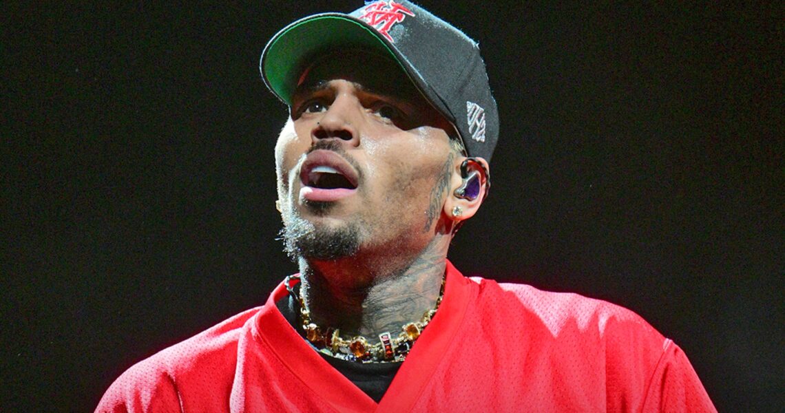 Chris Brown Loses Cool After Suspension Wire Glitch at Concert