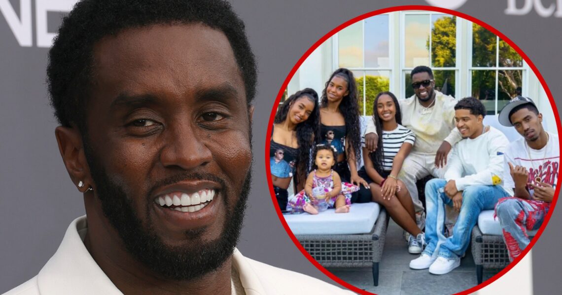 Diddy Showered With Father’s Day Love From Kids, Have His Back Amid Woes