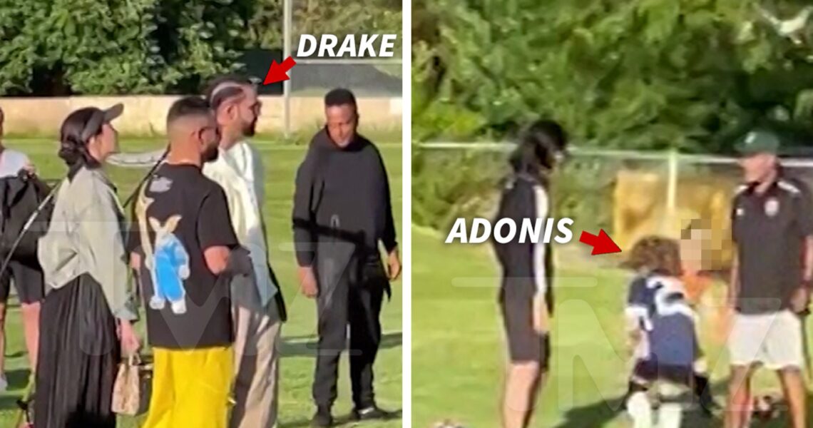 Drake Surfaces to Watch Adonis Play Soccer Weeks After Shooting at Home