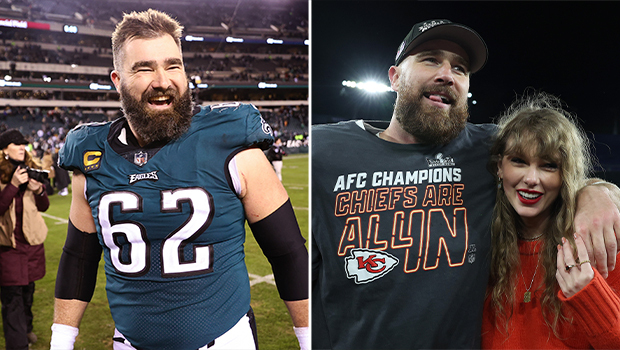 Jason Kelce is “Supportive” of Travis and Taylor Swift – Hollywood Life