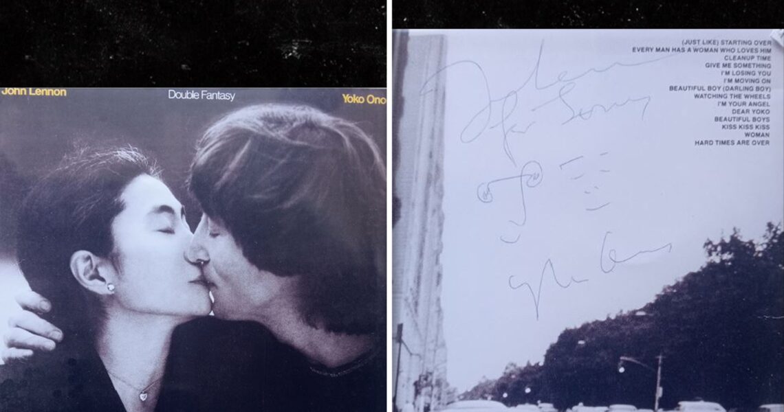 John Lennon & Yoko Ono’s Rare Signed ‘Double Fantasy’ Album For Sale
