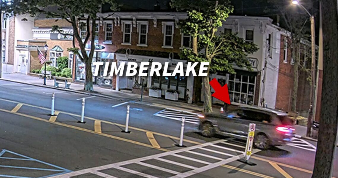 Justin Timberlake’s BMW on Video Driving Down Sag Harbor Street Before DWI Arrest