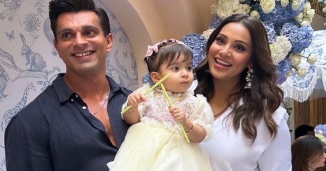 Karan Singh Grover says he’s in charge of changing diapers of daughter Devi; reveals Bipasha Basu does THIS
