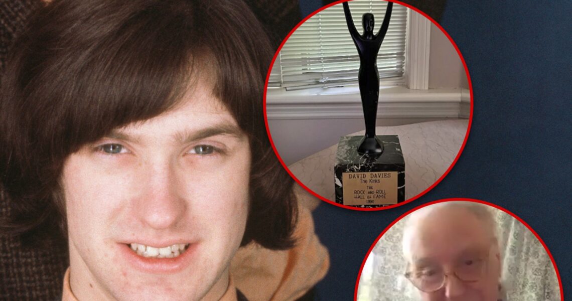 Kinks’ Dave Davies Willing to Trade Guitar for Missing HOF Trophy Posted on eBay