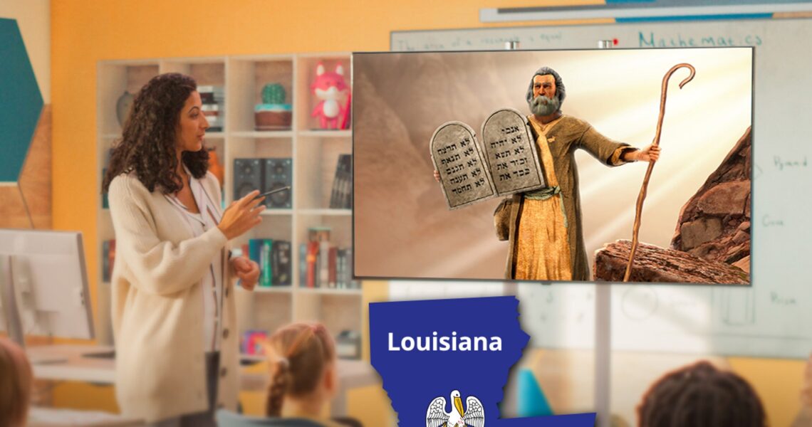 Louisiana to Require Ten Commandments Posters in Classrooms