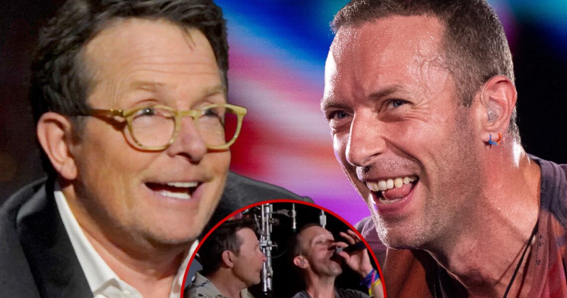 Michael J. Fox Joins Coldplay at Glastonbury Festival, Plays ‘Fix You’