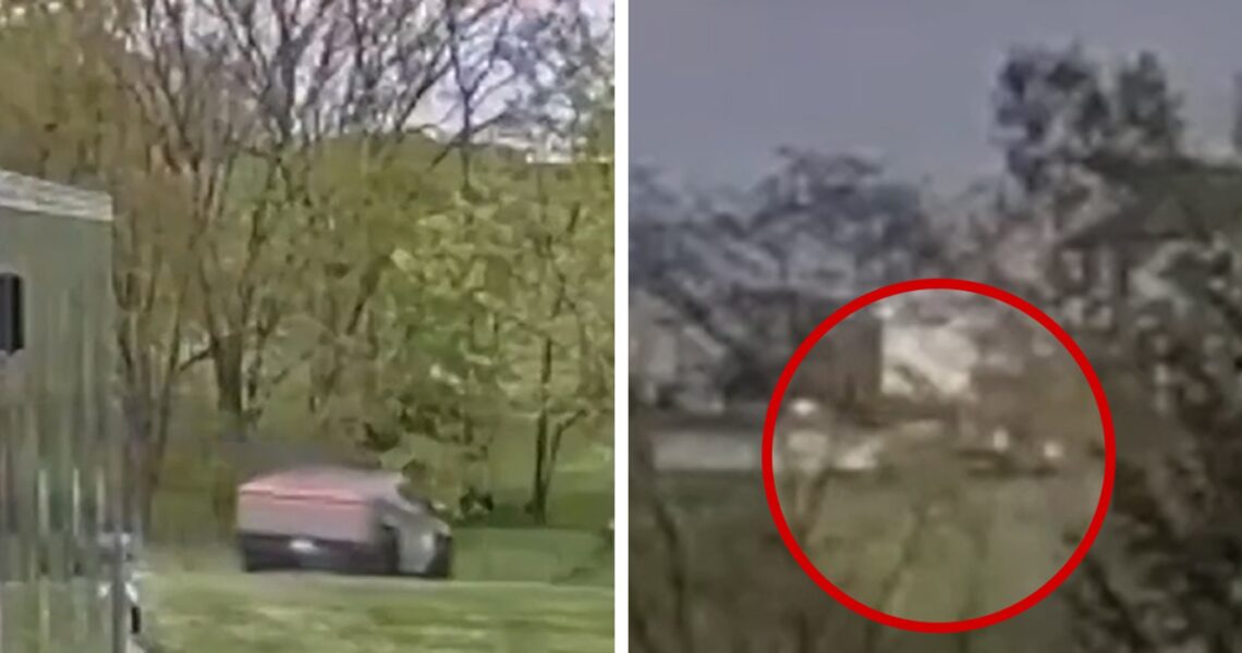 New Tesla Cybertruck Driver Crashes Into Neighbor’s Home, Video
