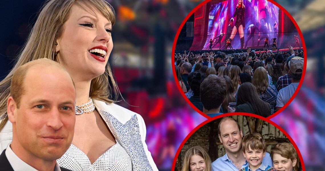 Prince William Reportedly Attends Taylor Swift’s London ‘Eras’ Concert