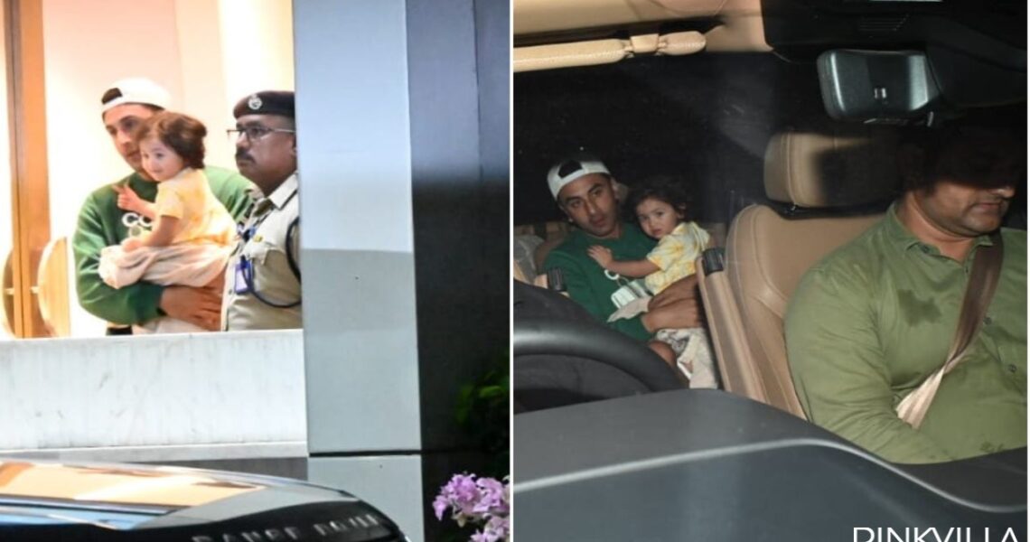 Ranbir Kapoor gets cute kiss from daughter as he returns with Alia Bhatt; don’t miss Raha’s million dollar smile: WATCH