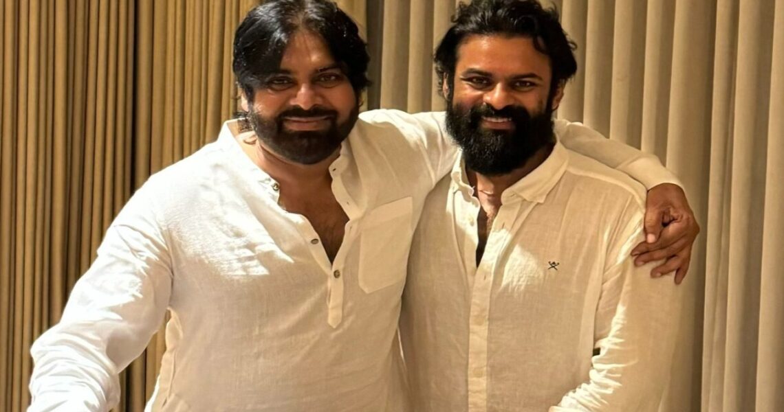 Sai Dharam Tej recalls a special childhood memory with uncle and Deputy AP CM Pawan Kalyan; shares photo