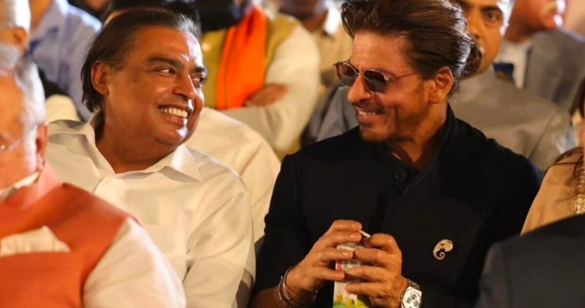 Shah Rukh Khan, Mukesh Ambani get spotted sipping ORS worth Rs 31 at PM Narendra Modi’s oath-taking ceremony; fans react