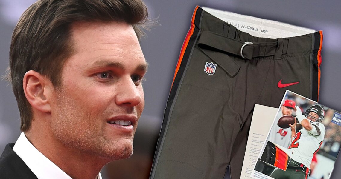Tom Brady’s Pants From Final NFL Game Sell For Over $89K At Auction