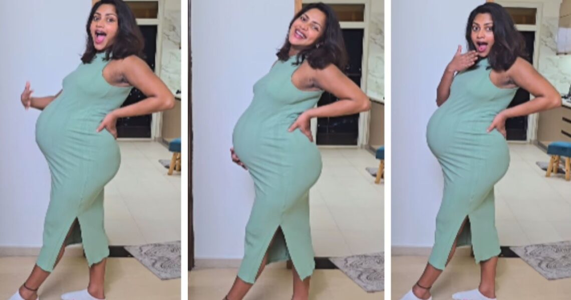 WATCH: Amala Paul dances to ‘Baby Calm Down’ as she gears up for her first delivery