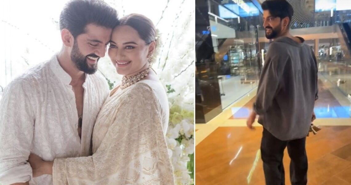 WATCH: Sonakshi Sinha’s adorable video proves hubby Zaheer Iqbal is ‘the greenest flag ever’