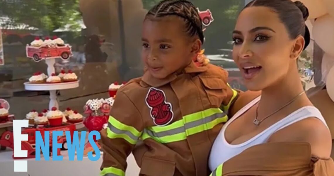 Inside Psalm West’s EPIC Fire Truck-Themed 4th Birthday Party | E! News