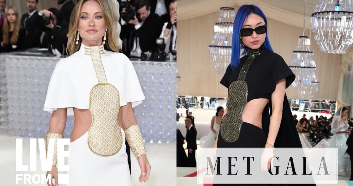 Olivia Wilde Reacts to Wearing Same Dress as Fellow Met Gala Attendee | E! News