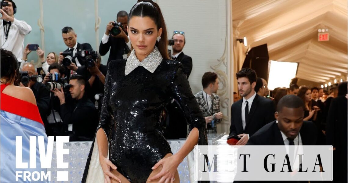 Kendall Jenner BARES IT ALL at 2023 Met Gala | E! News